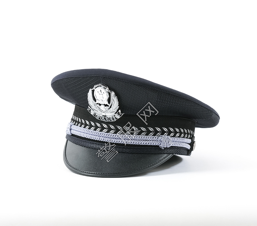 哈尔滨警察大檐凉帽