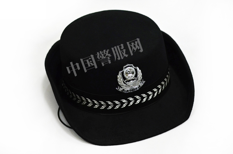 警察女卷檐帽生产
